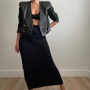 Tahari maxi spandex skirt